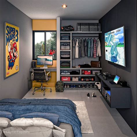 decorar cuarto hombre|Diseño De Habitaciones Hombre